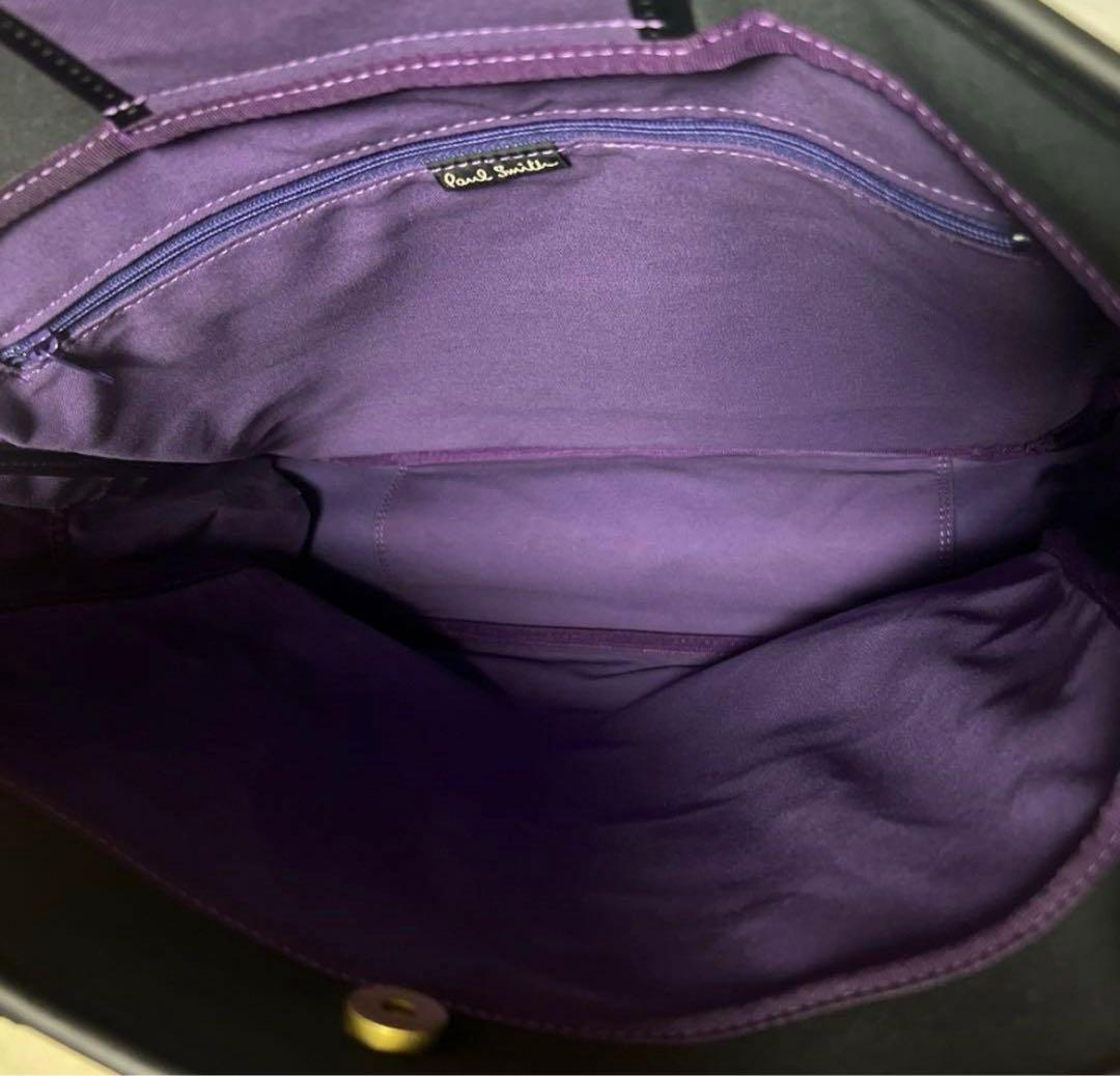 新品・未使用品Paul Smithブラックトートバッグ