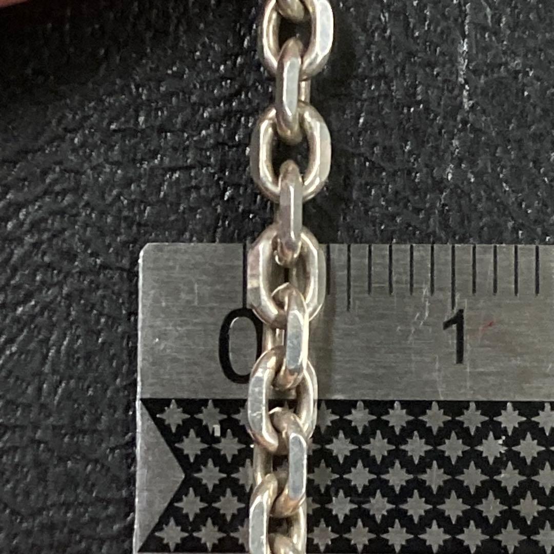 SAAD サード 太角 あずき チェーン シルバー 925 約56cm ４㎜