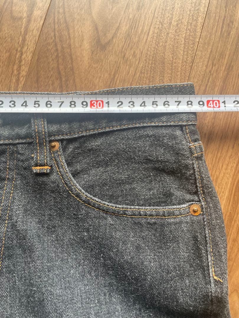 旧DENIME オリゾンティ ブラック デニム D-HG1118 W32 90s