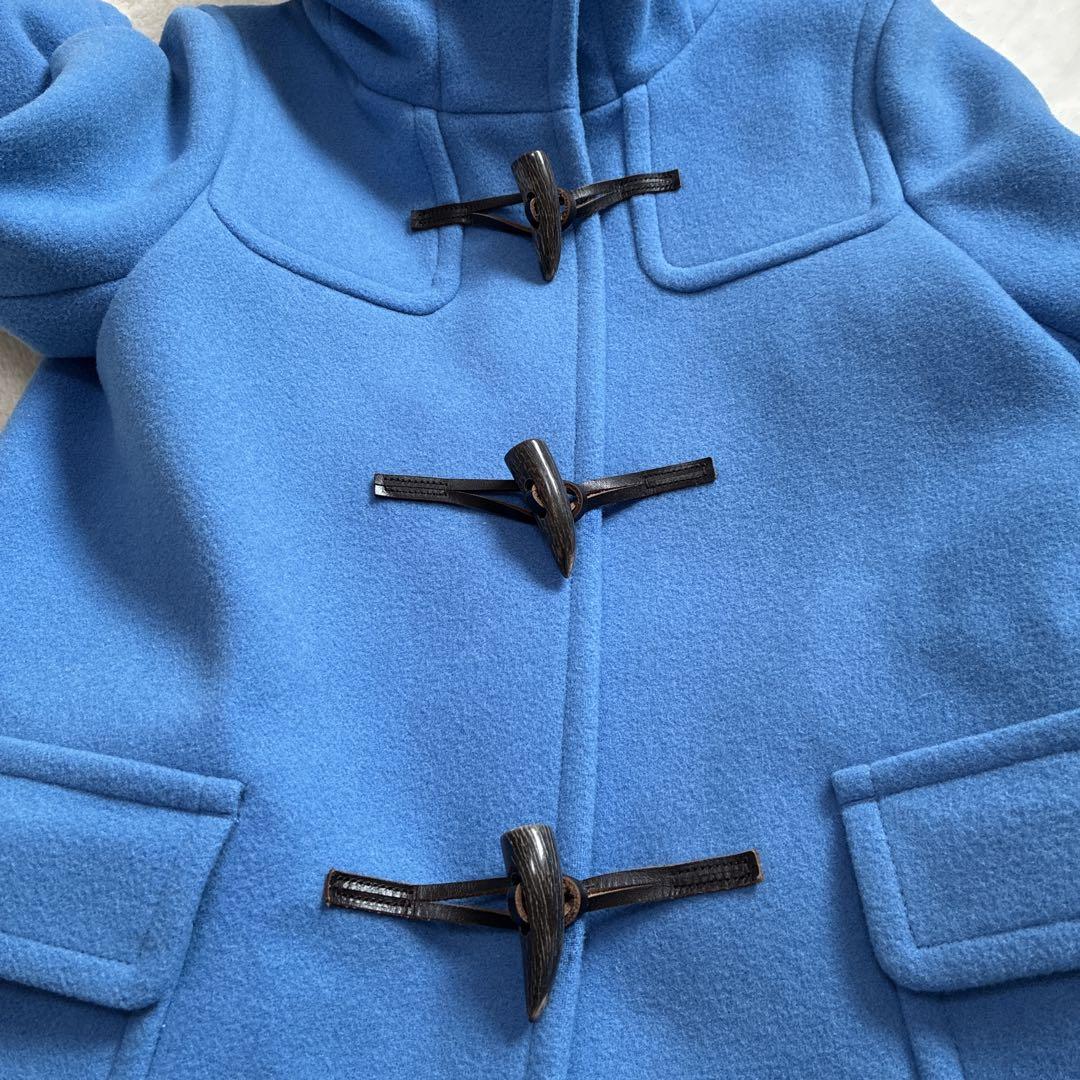 グリーンレーベルリラクシング ダッフルコート ブルー 38 M相当