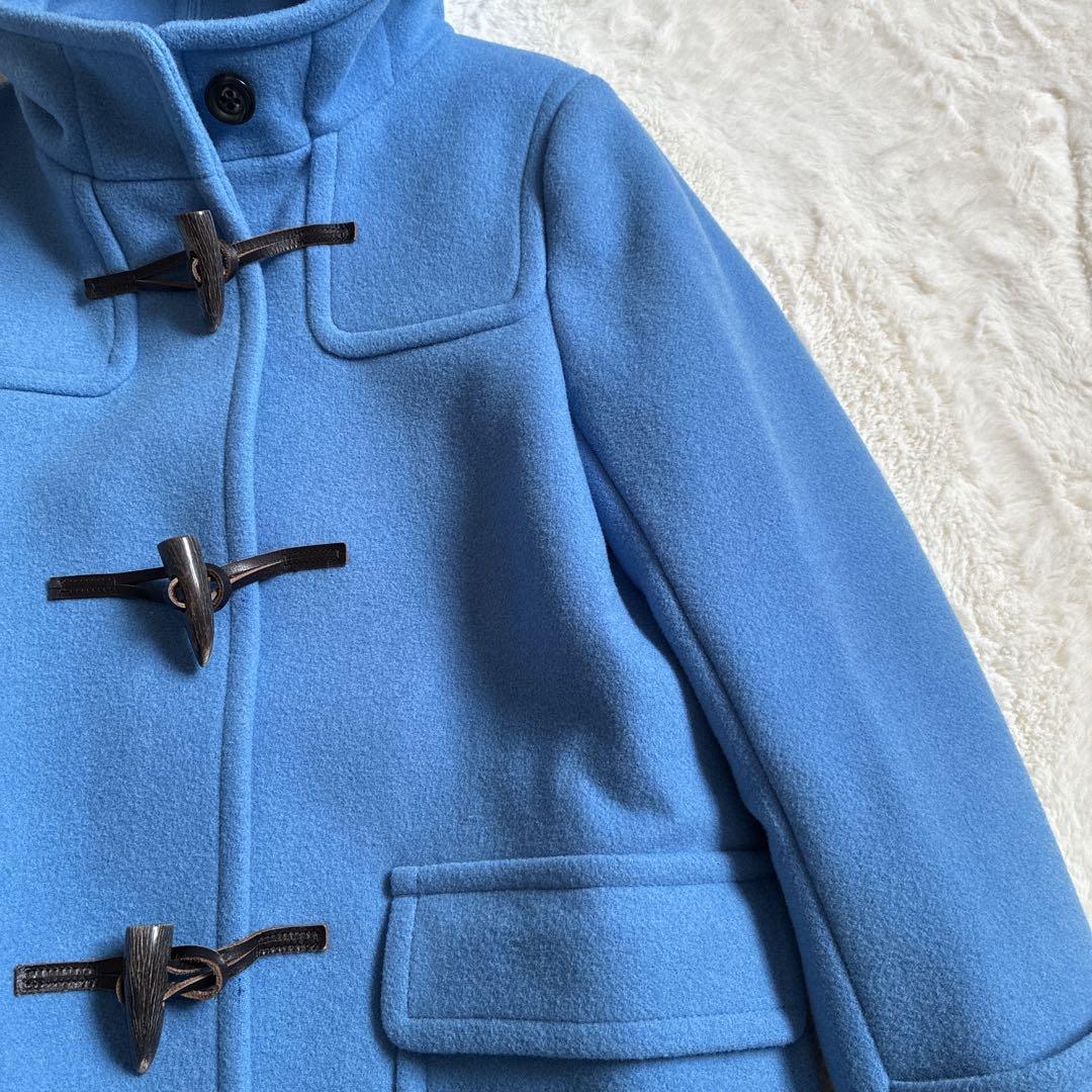 グリーンレーベルリラクシング ダッフルコート ブルー 38 M相当