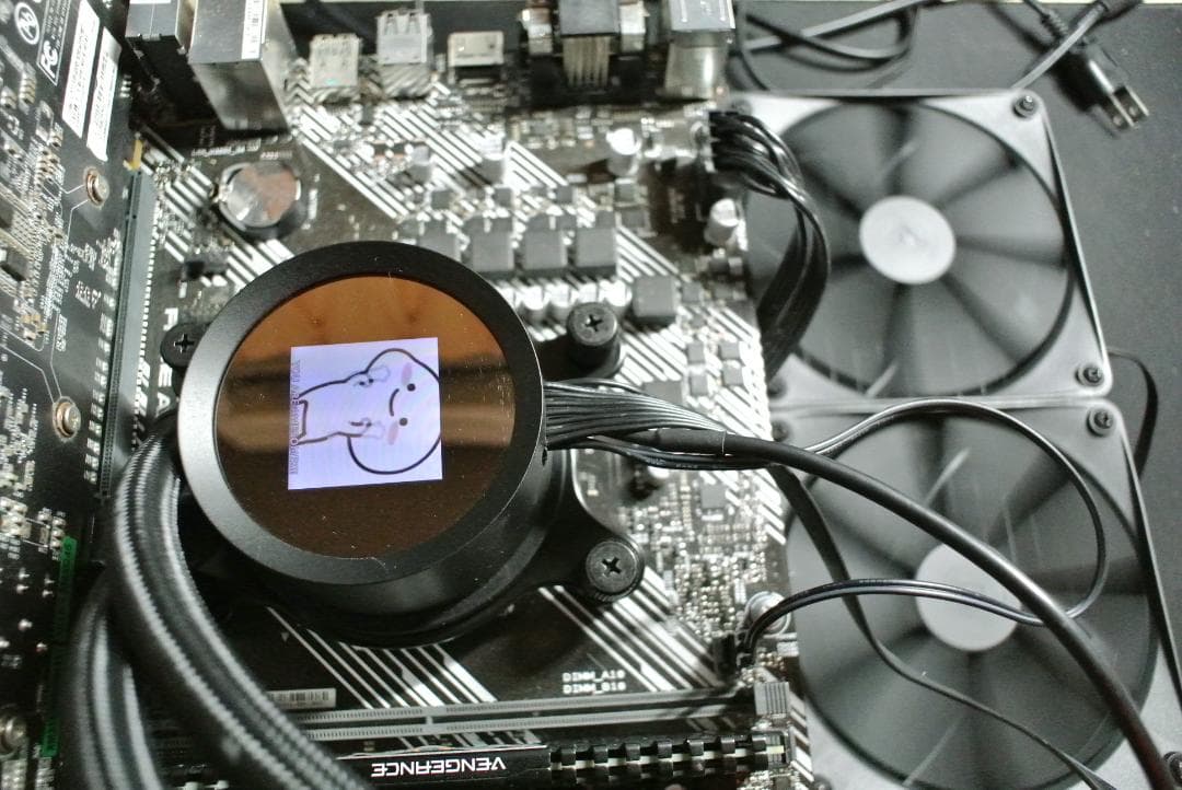 NZXT KRACKEN 240 簡易水冷クーラー　動作品