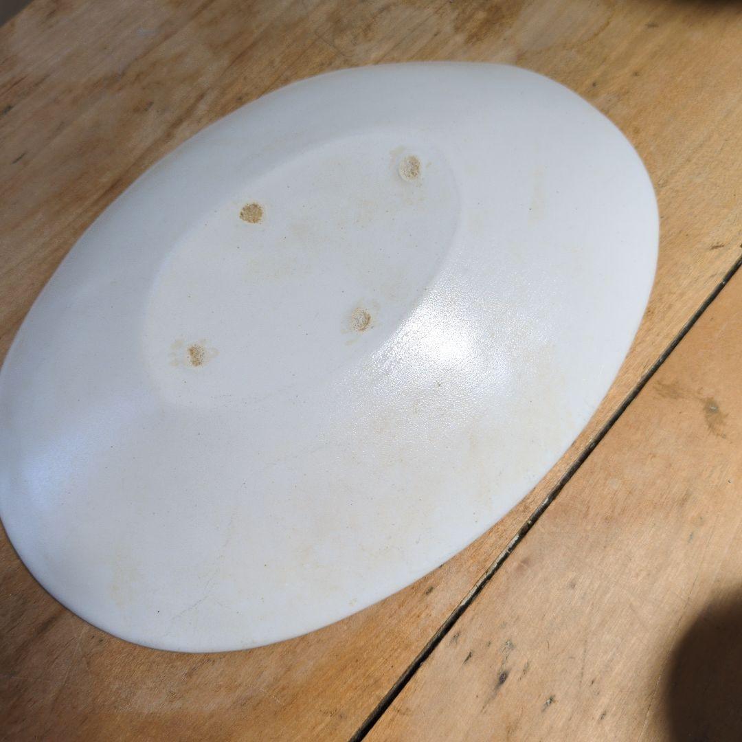 ももぐさ安藤雅信　トラネコボンボン中西なちお　オーバル皿