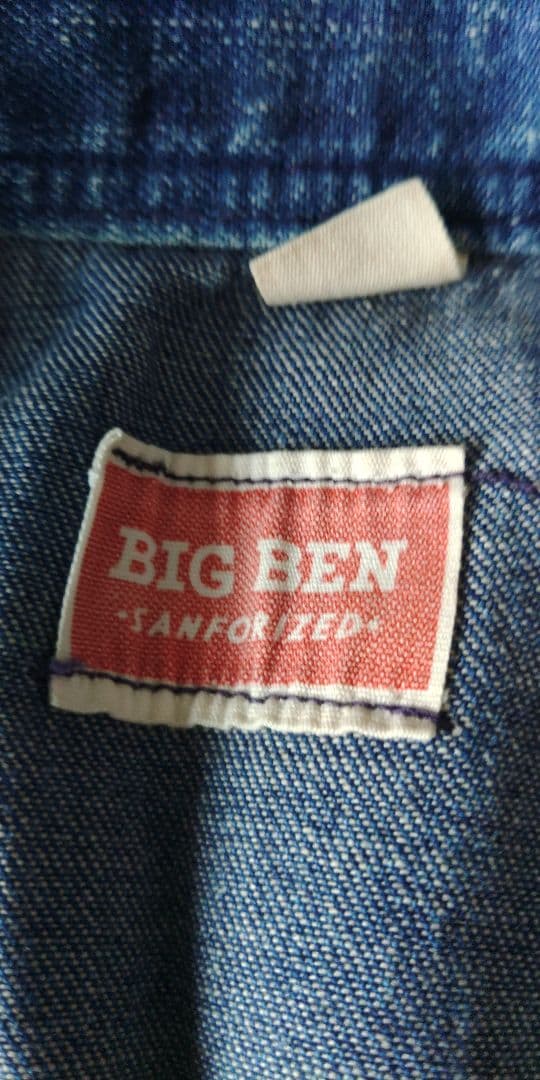 ビンテージ オールド Big BEN USA製 ツナギ ジーンズ　デニム 42
