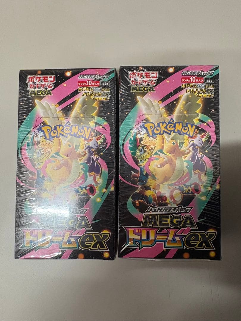ポケモンカードゲーム メガドリームEX 2パック
