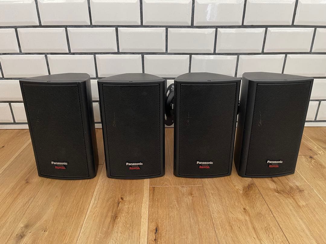 Panasonic RAMSAスピーカー WS-M10-K 4台セット