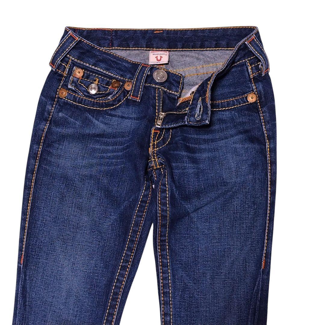 00s TRUE RELIGION レインボー USA製 フレア ジーンズ 24