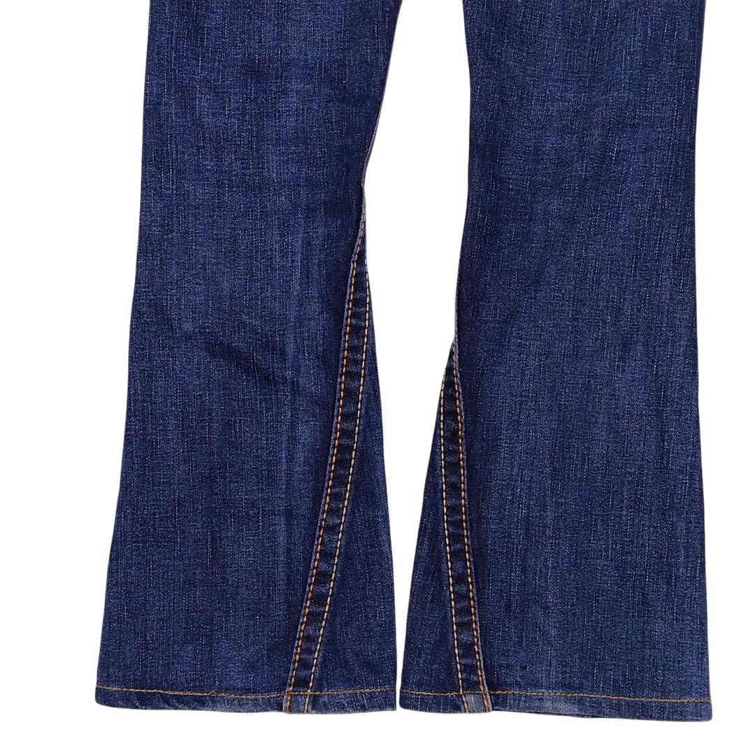 00s TRUE RELIGION レインボー USA製 フレア ジーンズ 24