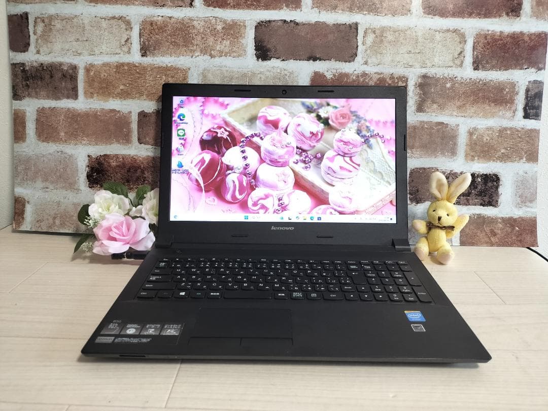 ■送料込■Western Digital社製ストレージ搭載！レノボのノートPC！