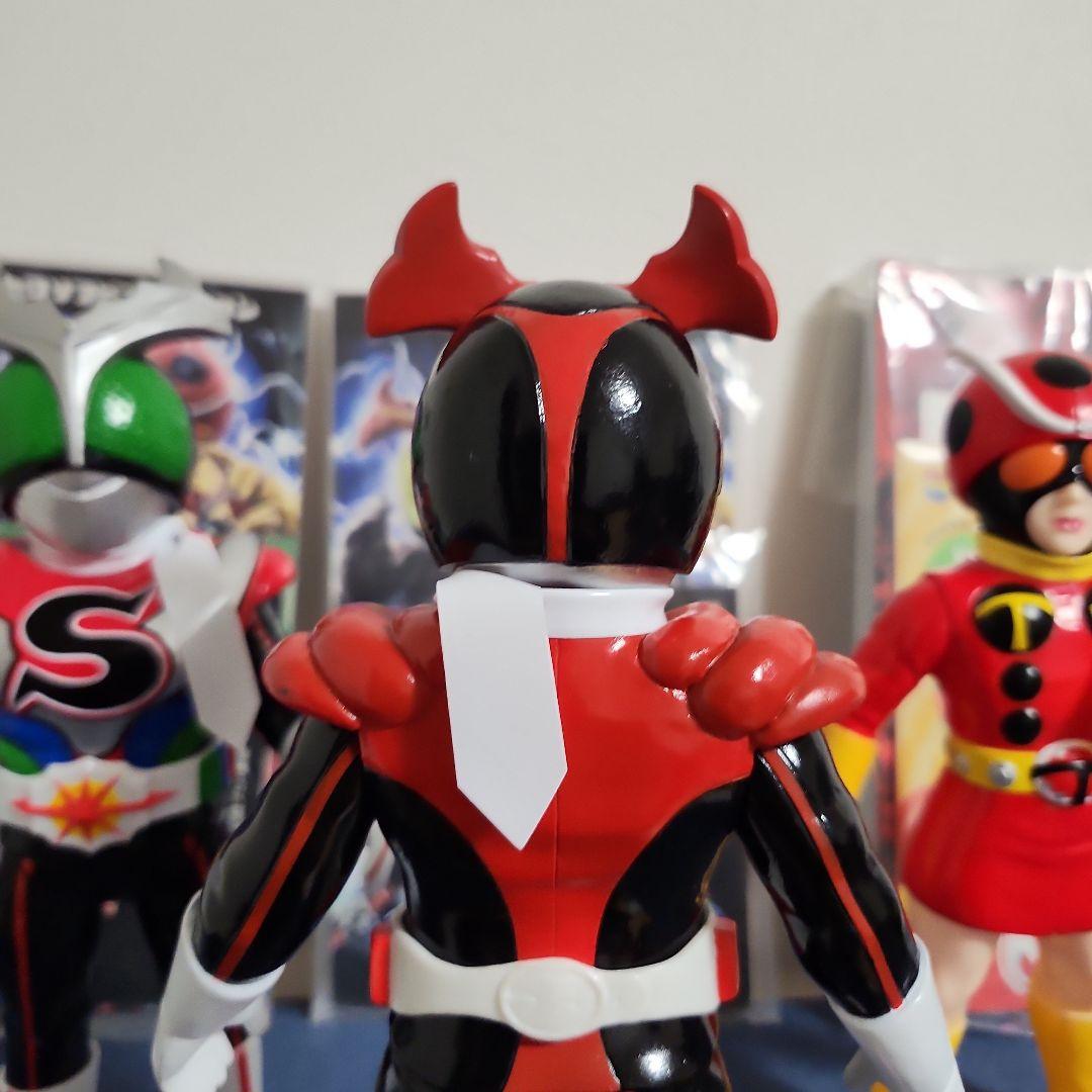 カ*ン様 東映レトロソフビコレクション　ストロンガー　　チャージアップ　タックル