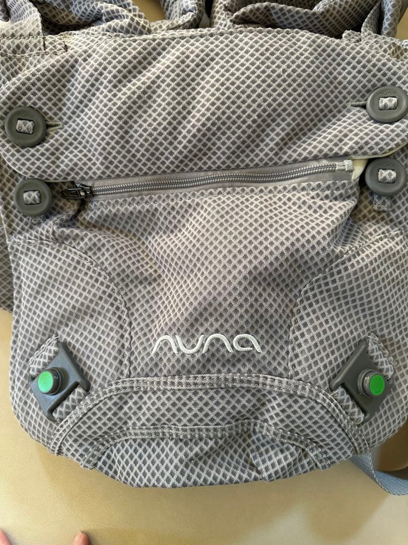 NUNA cudl clik 抱っこ紐 グレー
