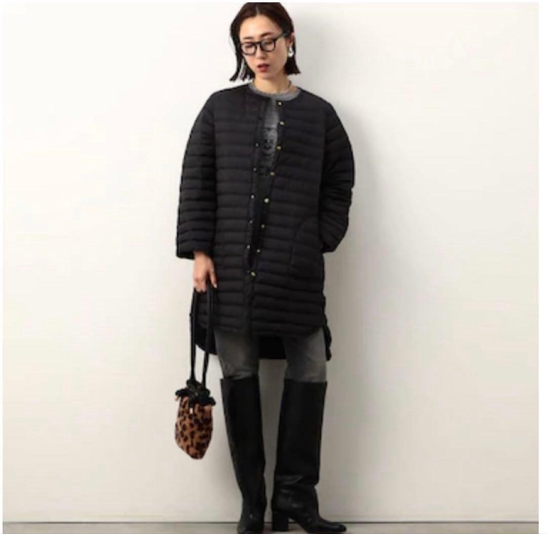 トラディッショナルウェザーウェア　ダウン　ブラック　別注　低身長