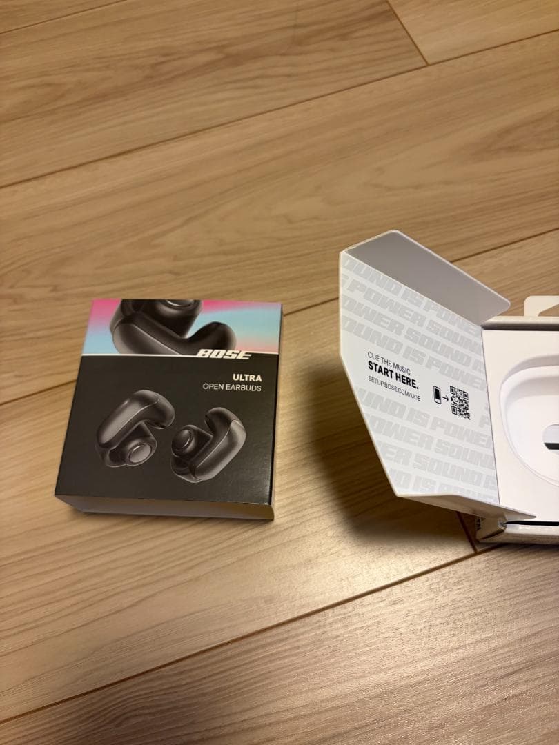 Bose Ultra Open Earbuds ブラック 右 + 充電ケース