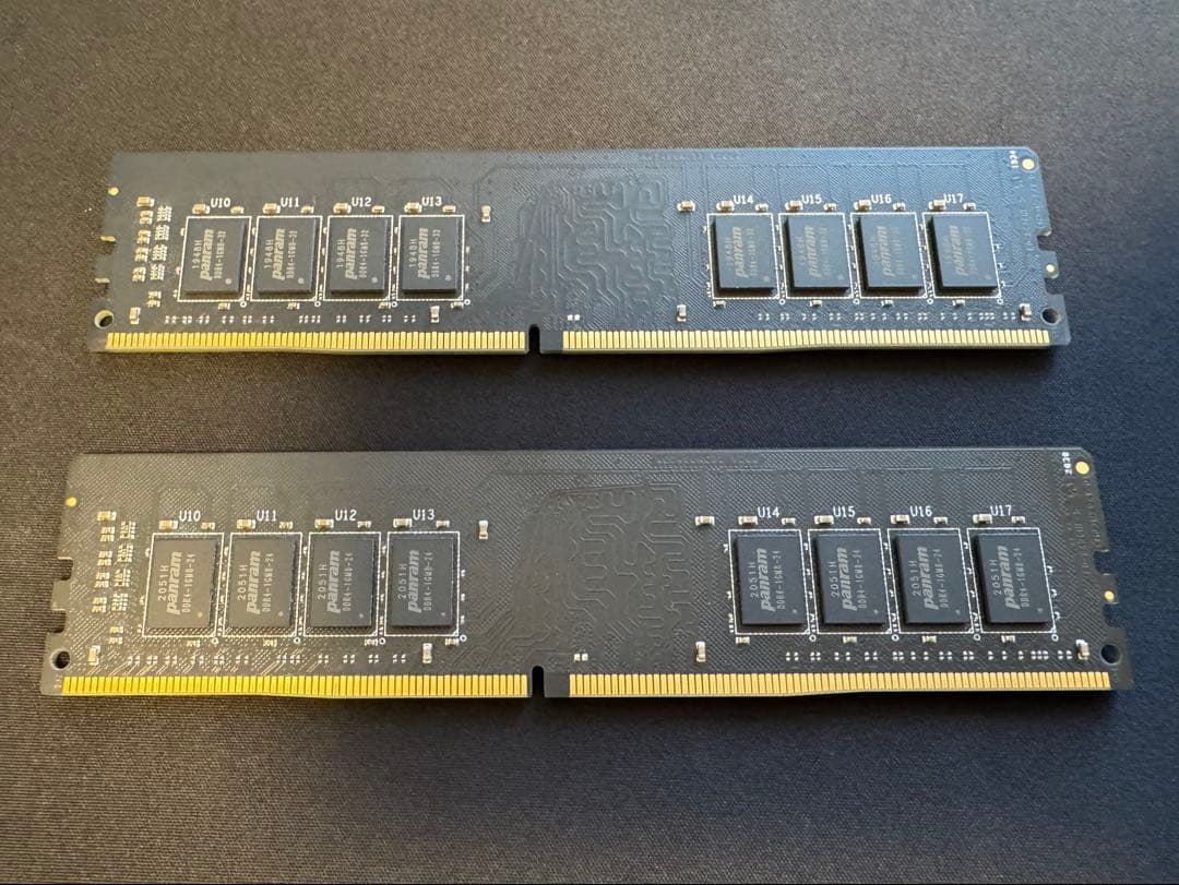 メモリー　DDR4 16GB 2枚組　W4U3200PS-16GB PCパーツ