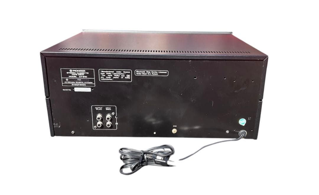 Pioneer パイオニア　CT-910 カセットデッキ本体