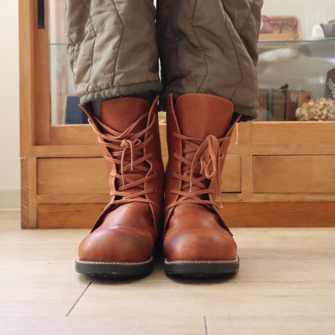 【HYSTERIC GLAMOUR】本革ブーツFINE（茶色）