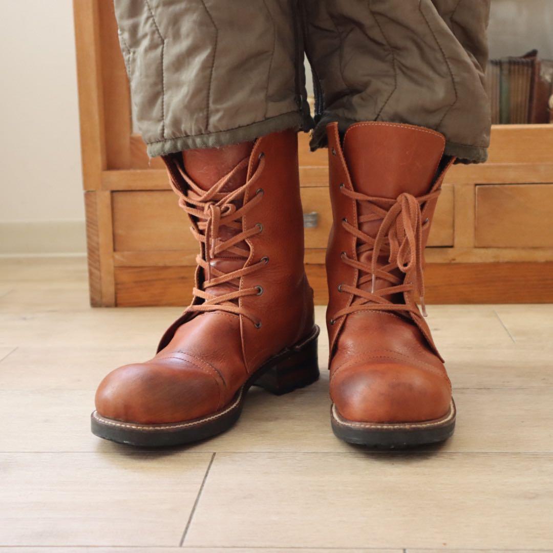 【HYSTERIC GLAMOUR】本革ブーツFINE（茶色）