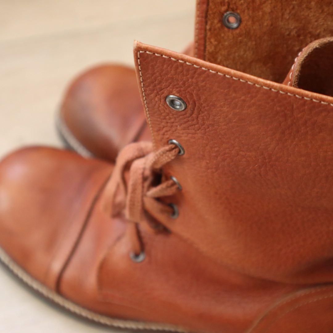 【HYSTERIC GLAMOUR】本革ブーツFINE（茶色）