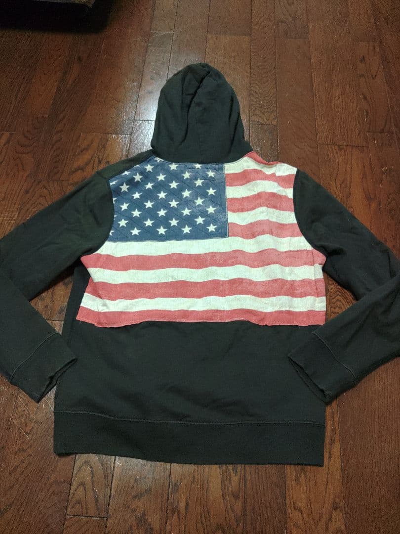 Denim & Supply Ralph Lauren　パーカー　星条旗　L