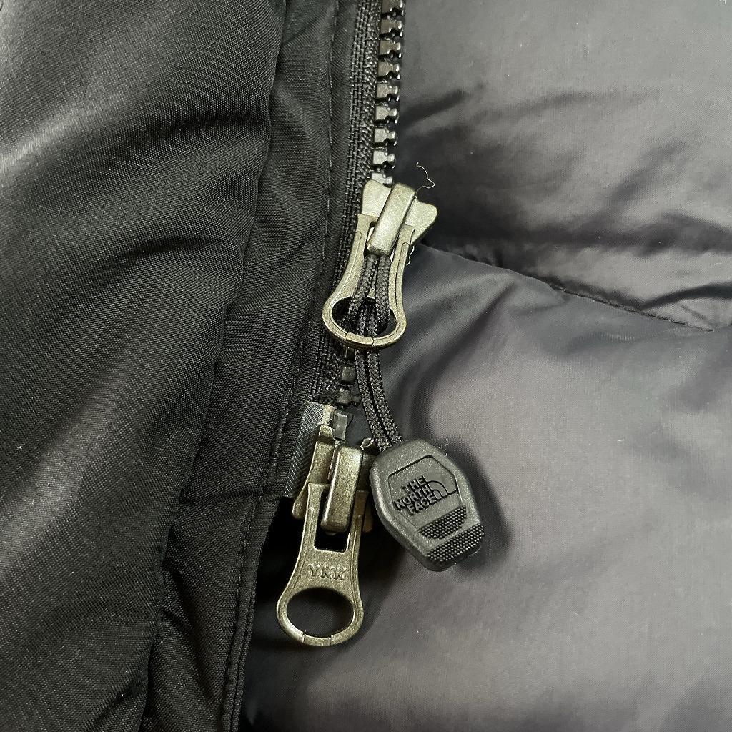 【美品】ノースフェイス　ウィンドストッパー　ロングダウン　ブラック　レディースS