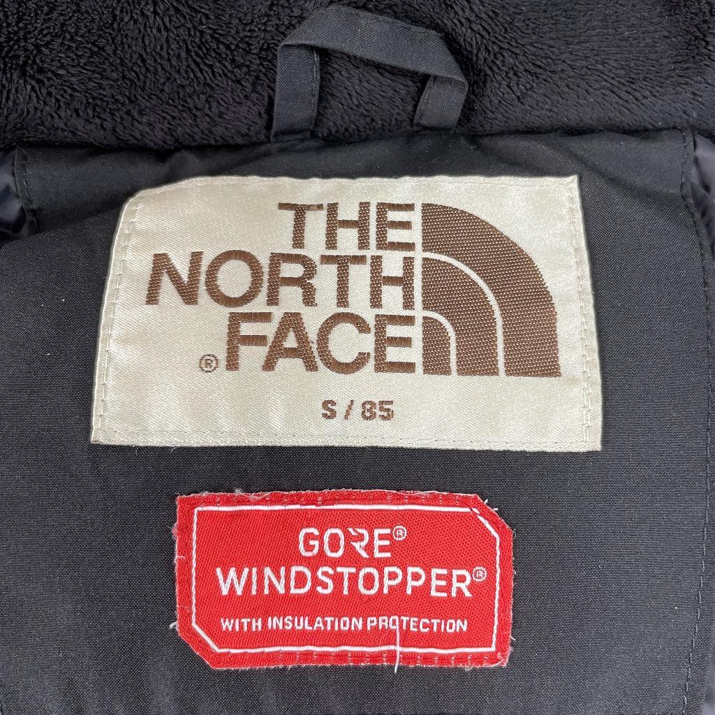 【美品】ノースフェイス　ウィンドストッパー　ロングダウン　ブラック　レディースS