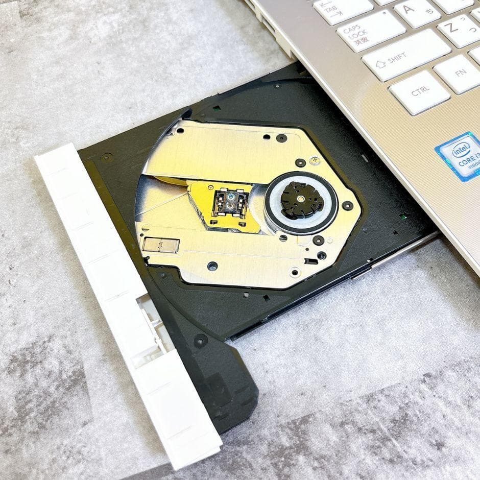 新品SSDで快適✨人気おしゃれゴールド❣ブルーレイ フルHD 薄型 カメラ付き