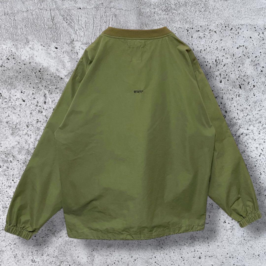 【入手困難モデル】 WTAPS SMOCK オリーブ X02 背面刺繍 XL相当