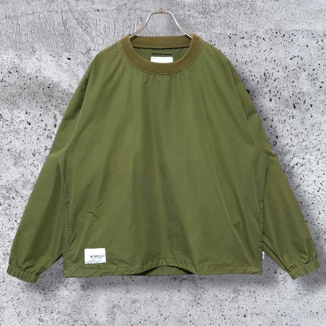 【入手困難モデル】 WTAPS SMOCK オリーブ X02 背面刺繍 XL相当