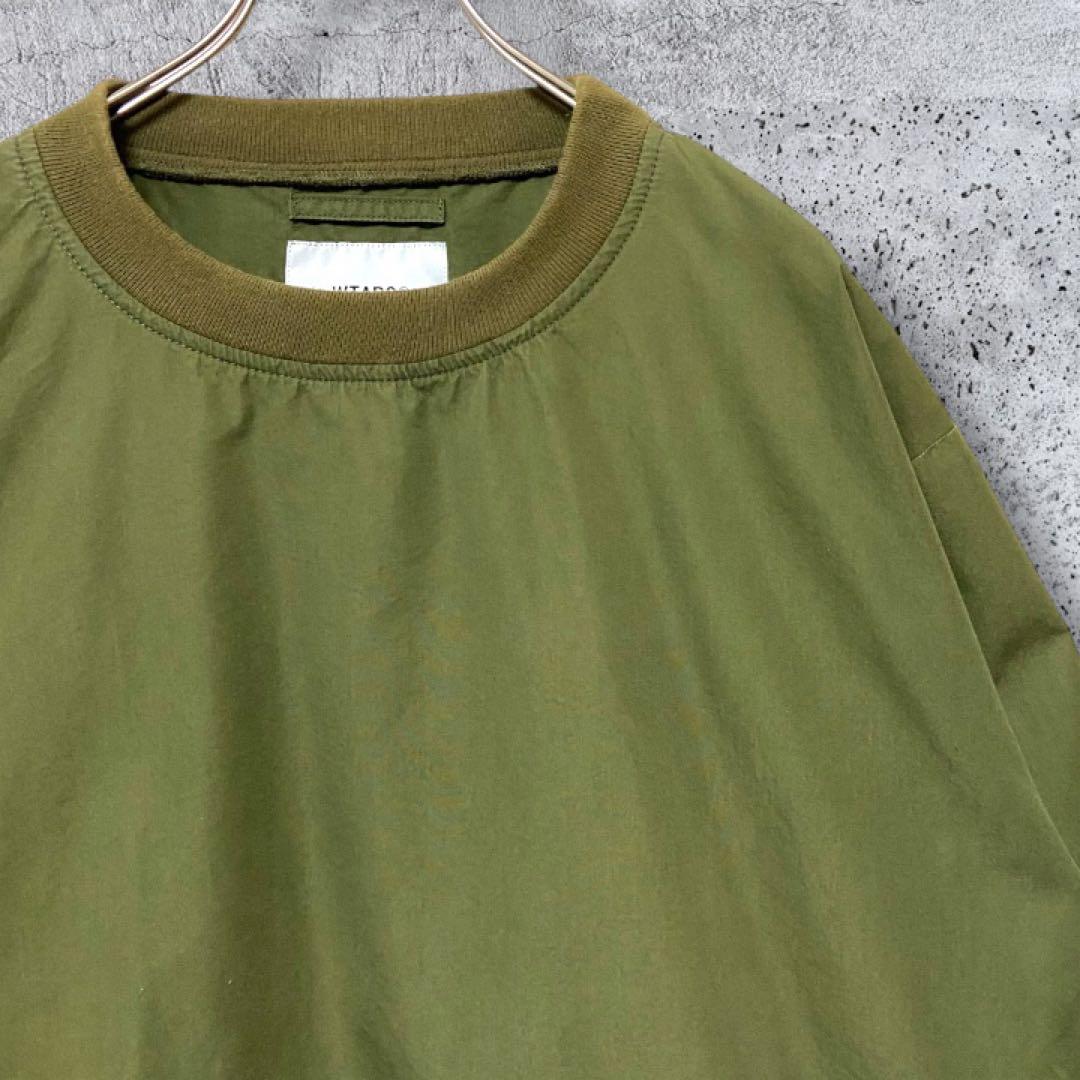 【入手困難モデル】 WTAPS SMOCK オリーブ X02 背面刺繍 XL相当