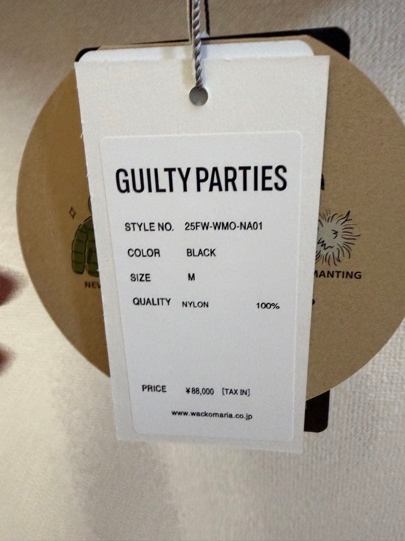 【定価以下】WACKOMARIA NANGA DOWN JACKET新品未使用