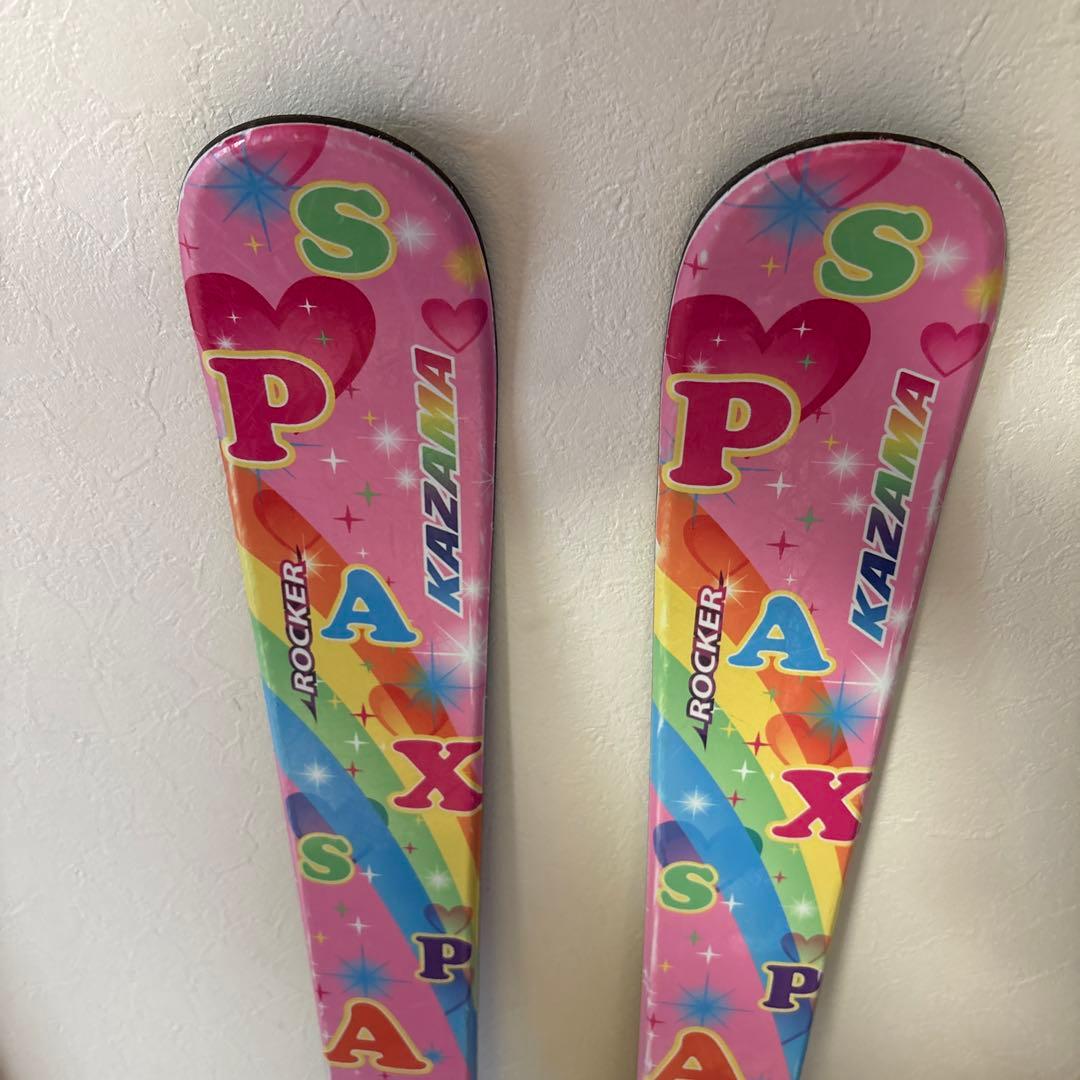 KAZAMA PAX 116cm ピンクスキー板