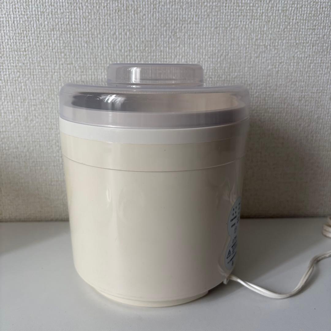 TANICA カモシコ　Ks-12 発酵機　ヨーグルティア　アイボリー　白　醸壷