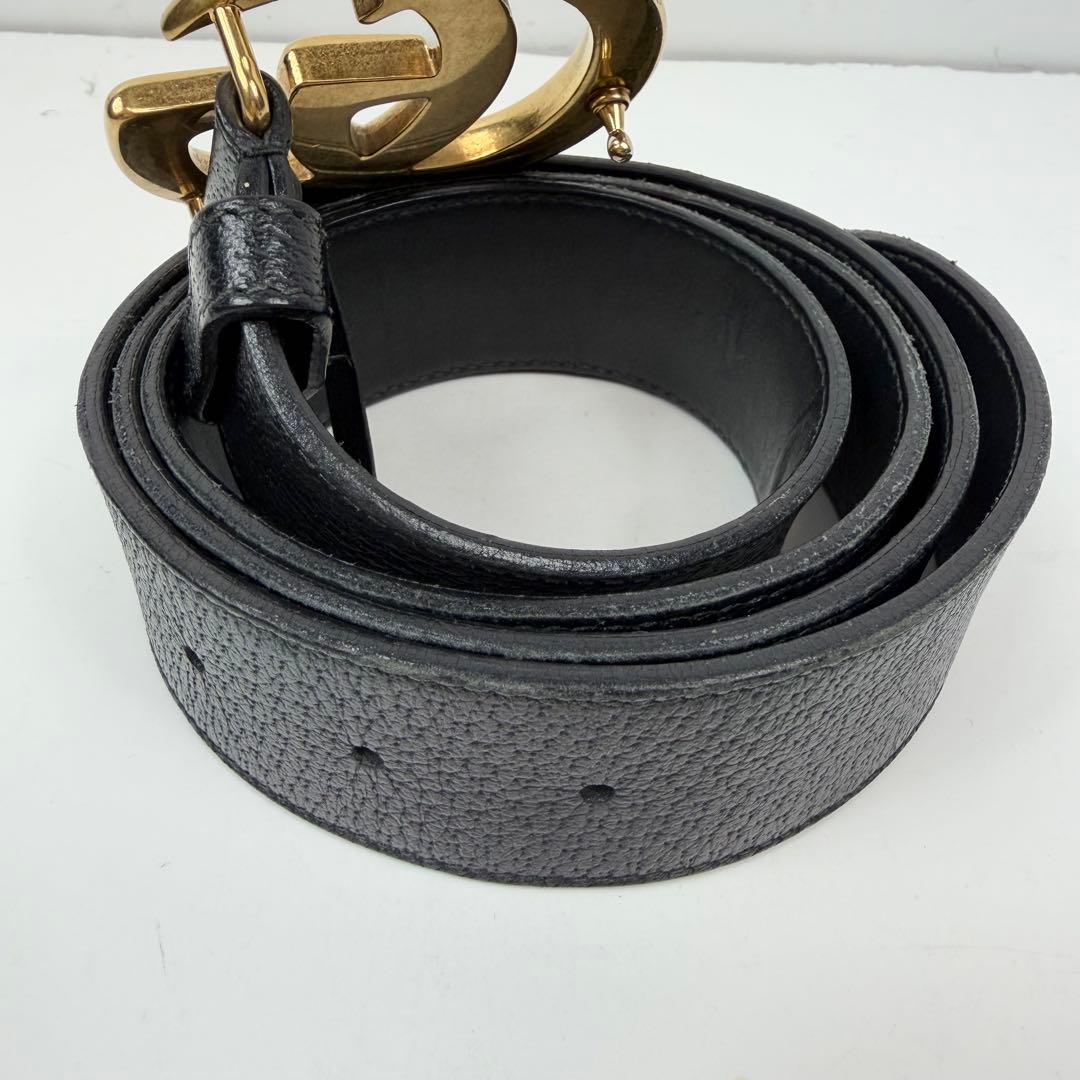 GUCCI グッチ ベルト マーモント ゴールド　バックル