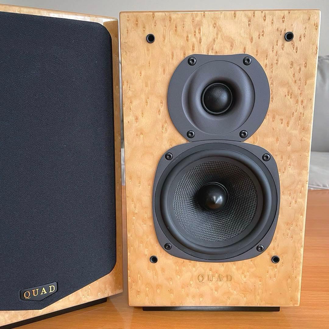 QUAD 11L2 ブックシェルフスピーカー　ペア　バードアイメープル
