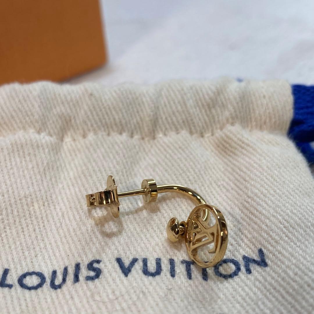 ！極美品！　ルイヴィトン　ピアス　ゴールド