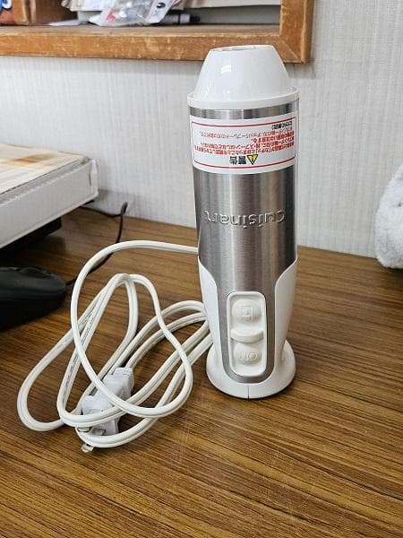 K【保管品】Cuisinart　ハンドブレンダー　CSB77J2BSW
