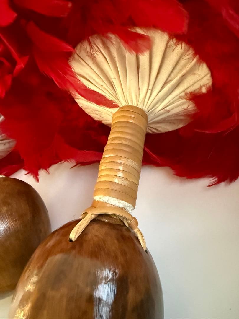 フラ 楽器 ウリウリ 一体型　ハンドメイドカバー付