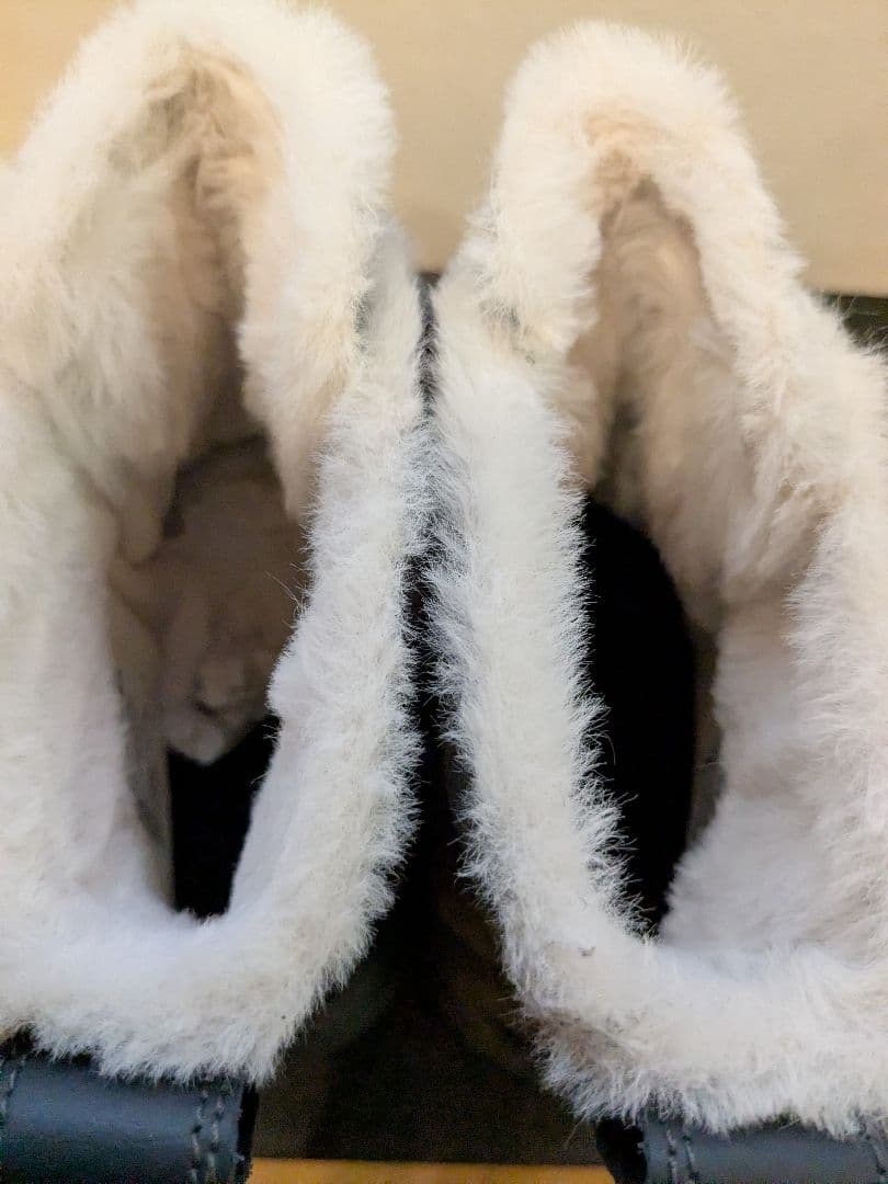 ソレル 防水 ムートンブーツ 極暖 天然皮革 防水 透湿 新品 22000円