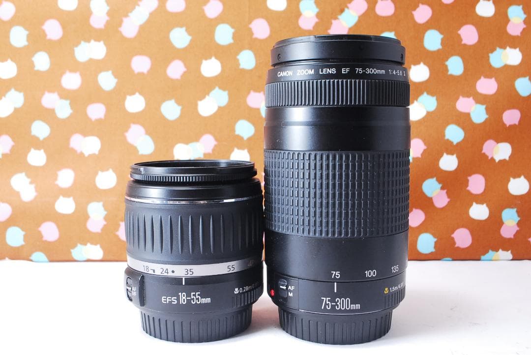 ✨超美品✨ショット数2183回✨Canon kiss X7 ダブルレンズセット