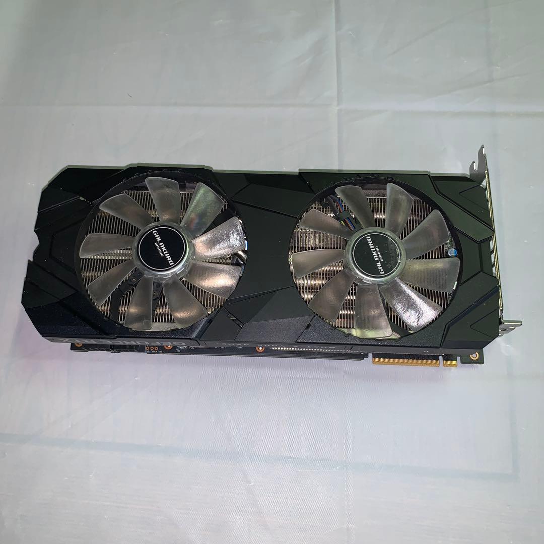 玄人志向 GALAKURO RTX 2070 SUPER 動作確認済　　ジャンク