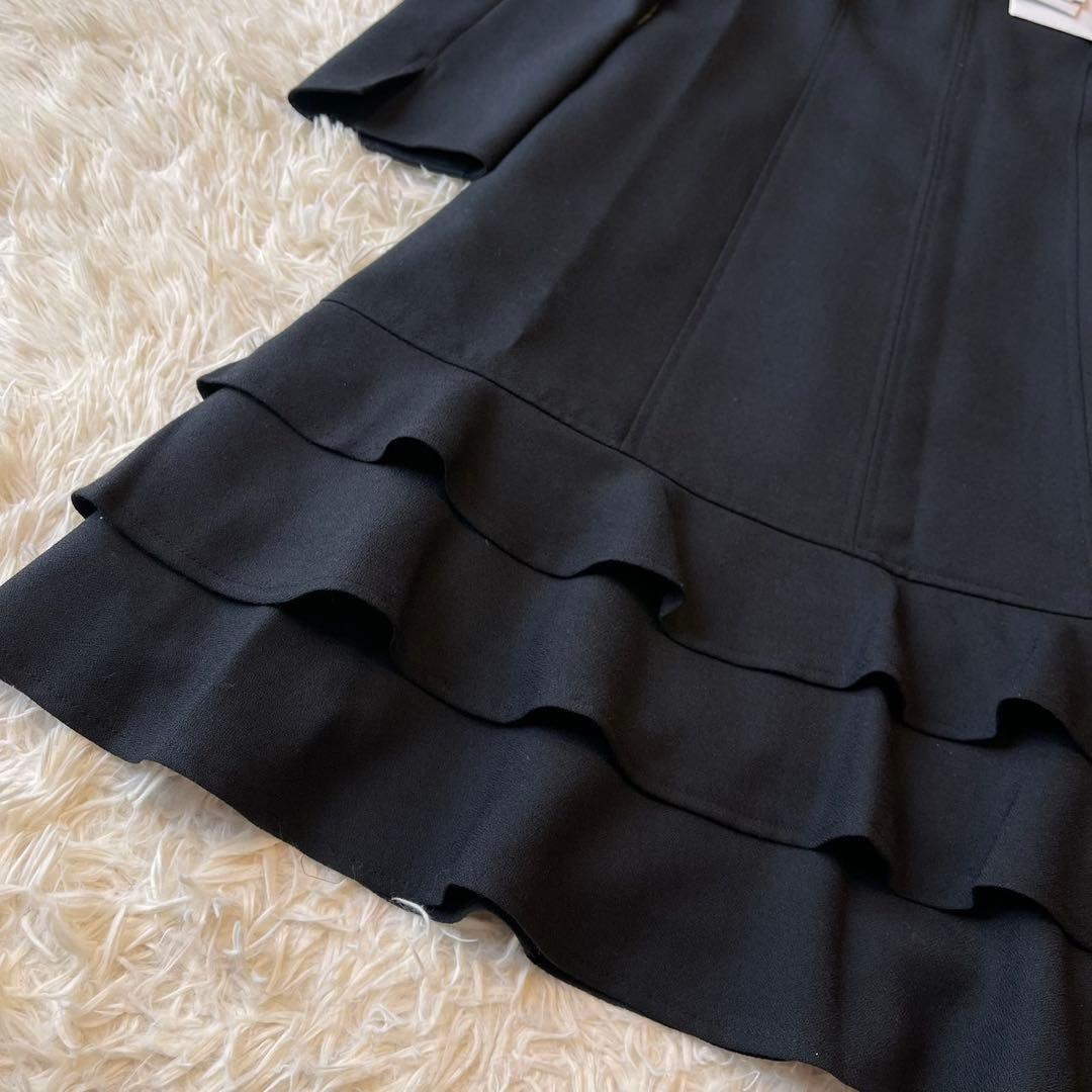 極美品 M'S GRACY 2020年 バックリボン ワンピース ブラック 36