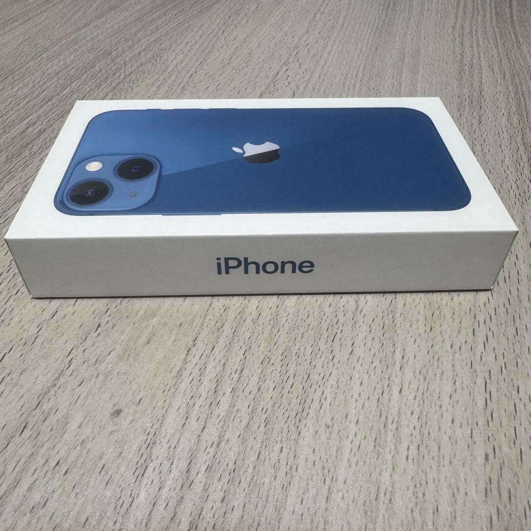 iPhone 13 mini 128GB ブルー 本体　simロック解除済み