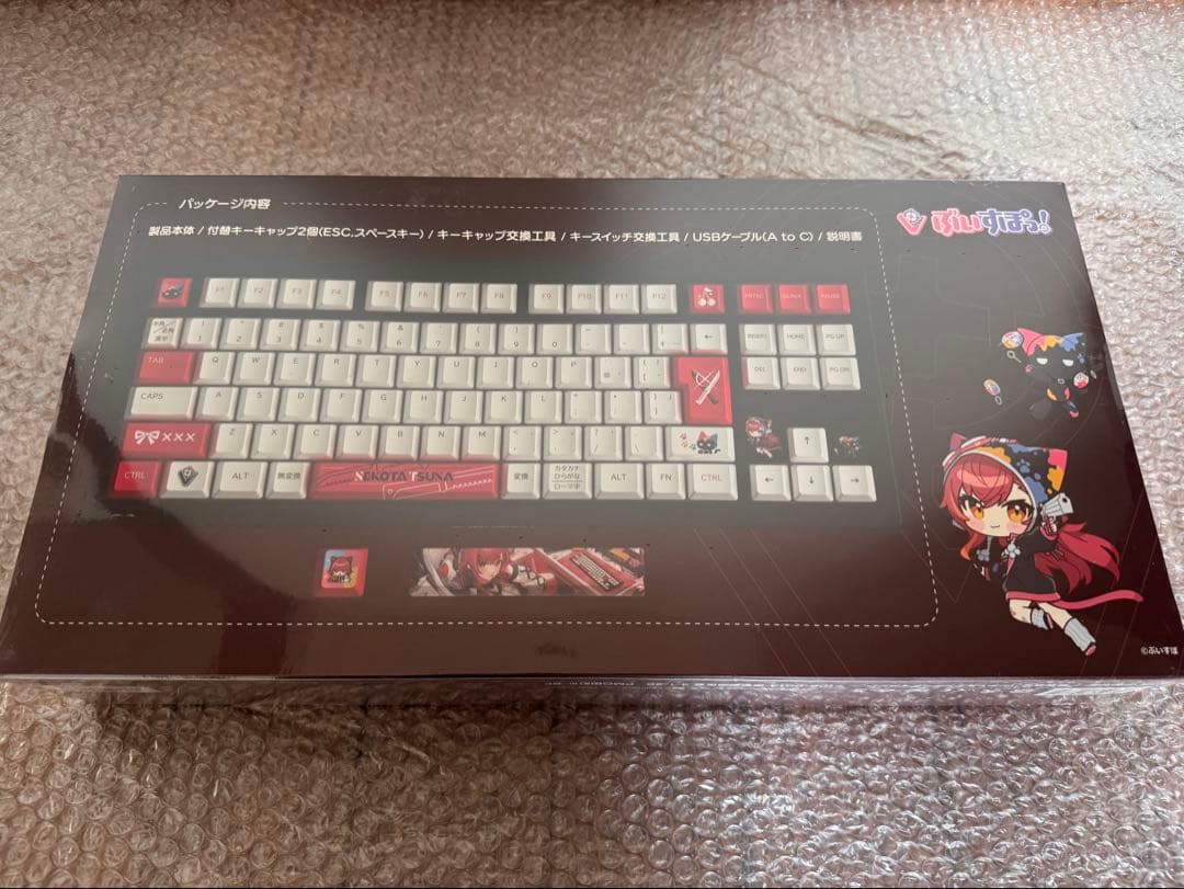 VSPO! GEAR ゲーミングキーボード　猫汰つなモデル