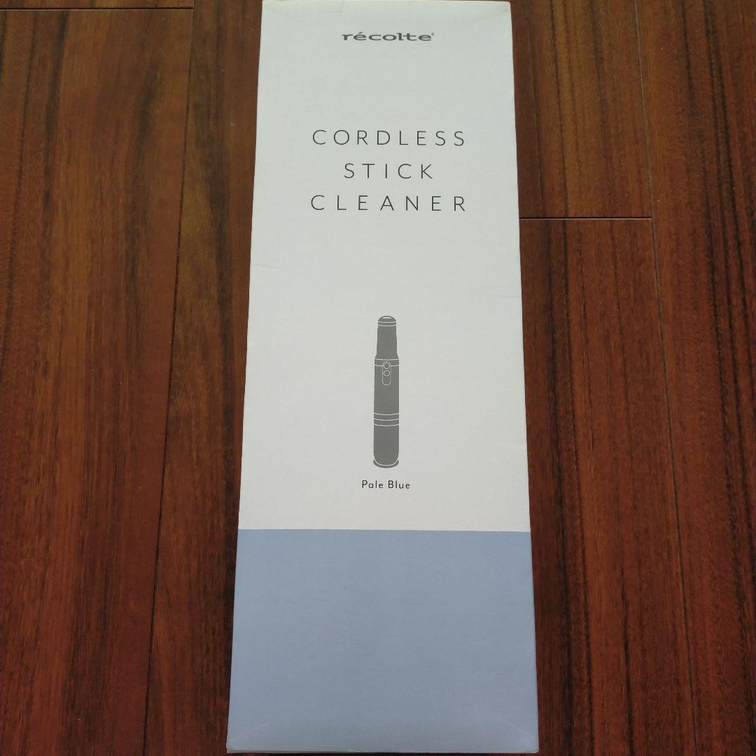 recolte レコルト　コードレススティッククリーナー　RSC-1FP（BL）