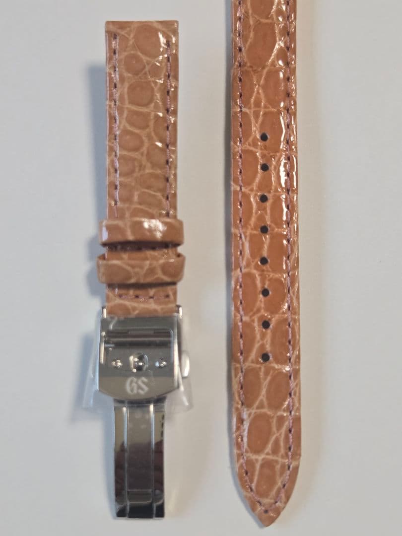 限定非売品【グランドセイコー】レディース用 革バンド(クロコダイル)とDバックル