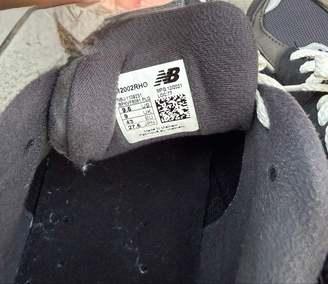 New Balance 2002RHOネイビー　２７．5cm