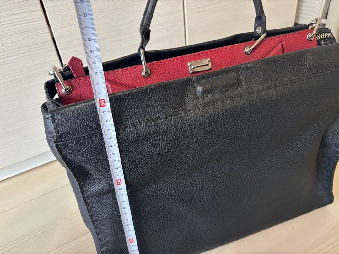 FENDI フェンディ　ピーカブー　モンスター　セルリア