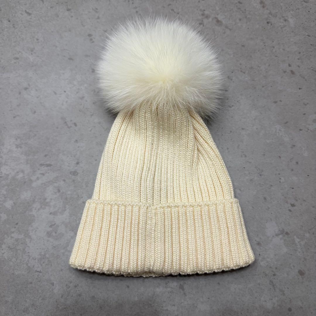 美品✨MONCLER ベビー ニット帽