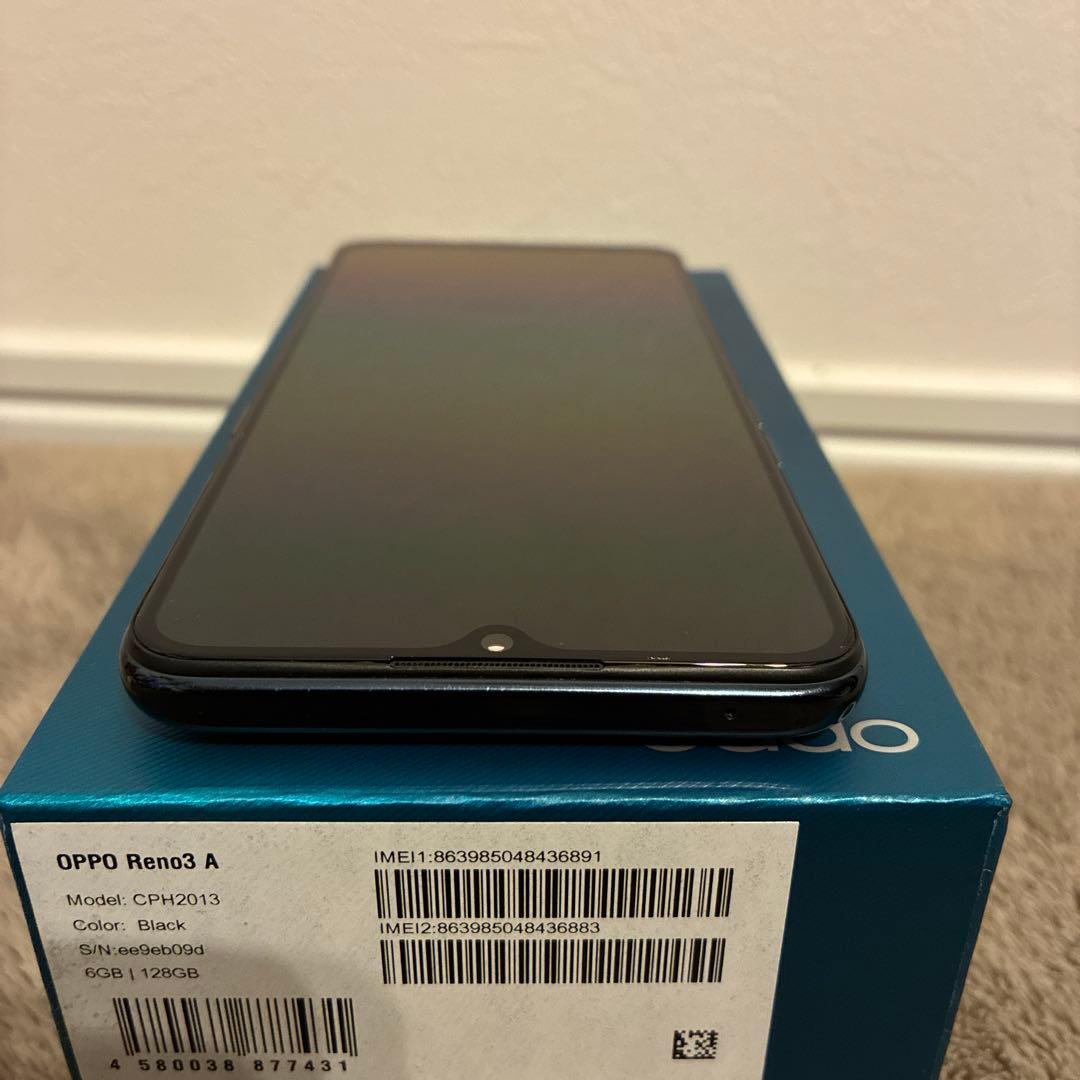 oppoReno3A ブラック