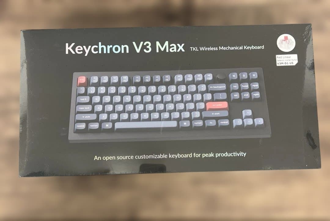 261495 KeychronV3Maxワイヤレス　カスタムメカニカルキーボード